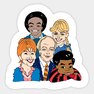 CLASSIC 1970'S SITCOM Sticker